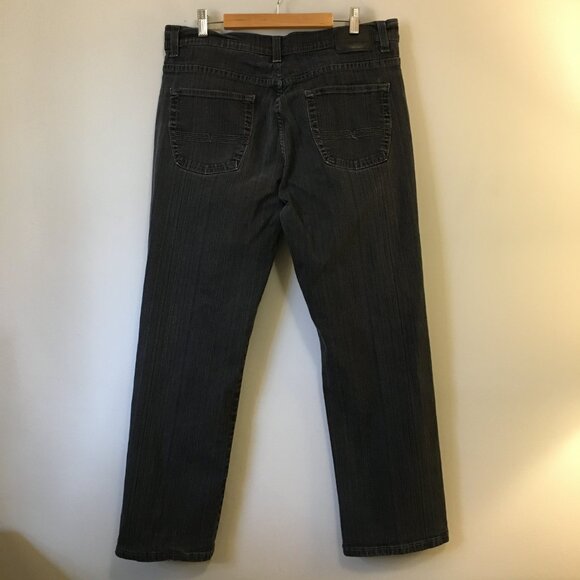 Point Zero Dark Blackish Grey Denim Jeans - Picture 2 of 16